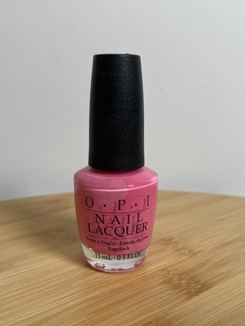 OPI Nail Polish NL D36 Malibu Pier Pressure 0.5oz Bright Pink
